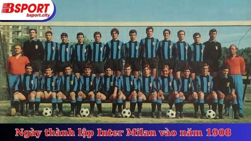 Ngày thành lập Inter Milan vào năm 1908